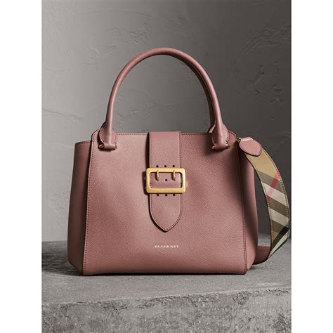 burberry buckle tote